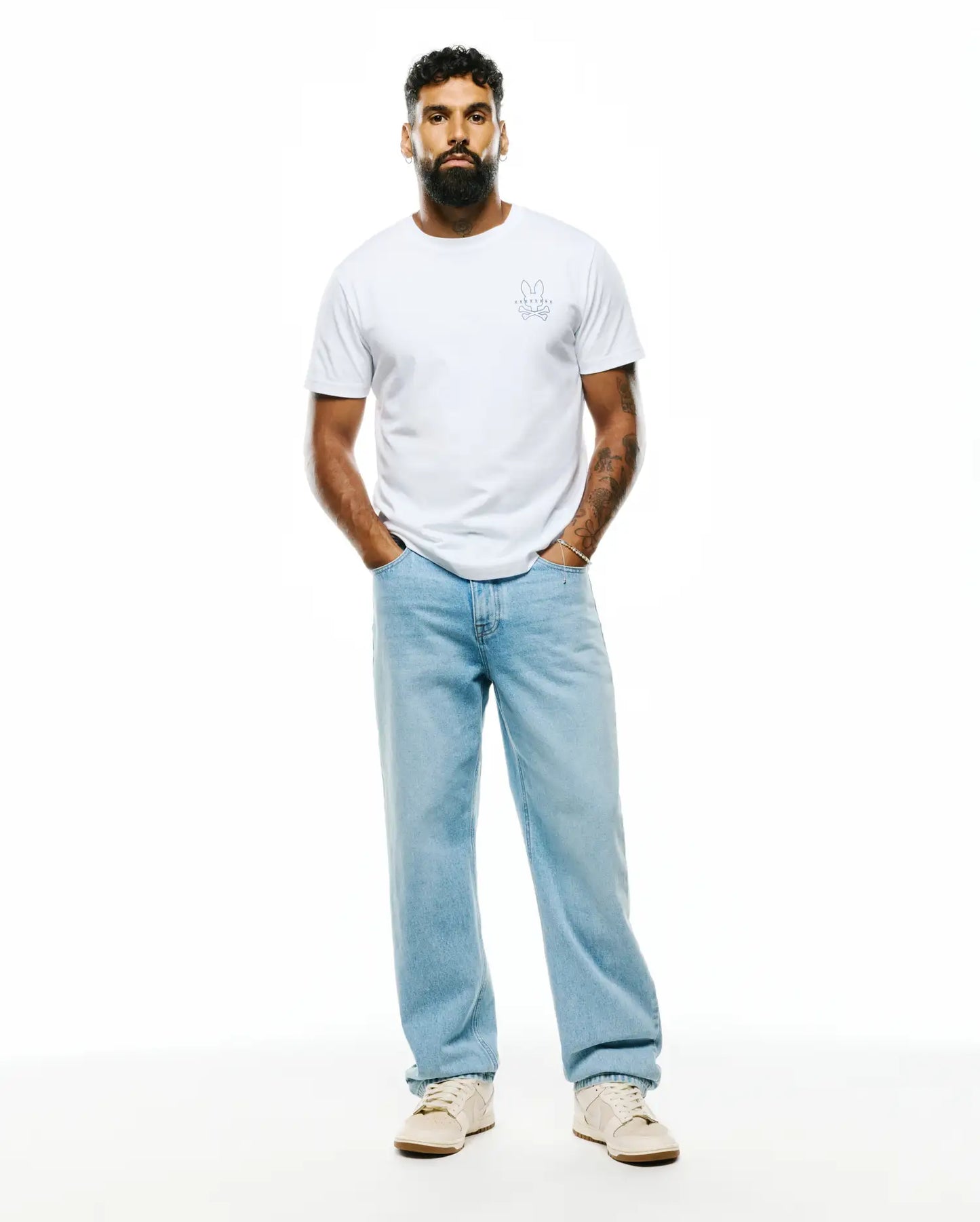 MENS PIERS PIMA COTTON BACK GRAPHIC TEE - MT0200366