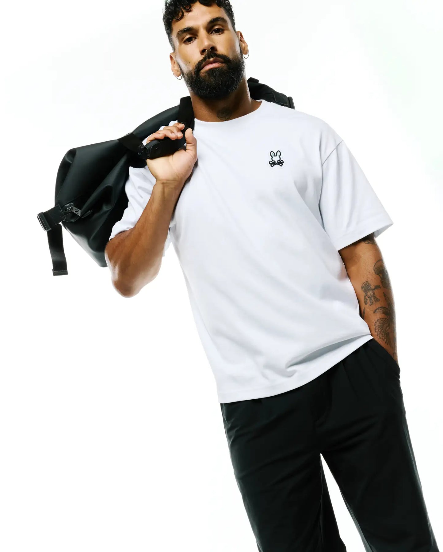 MENS JAYDON PIMA COTTON OVERSIZED-FIT TEE - MT0200368