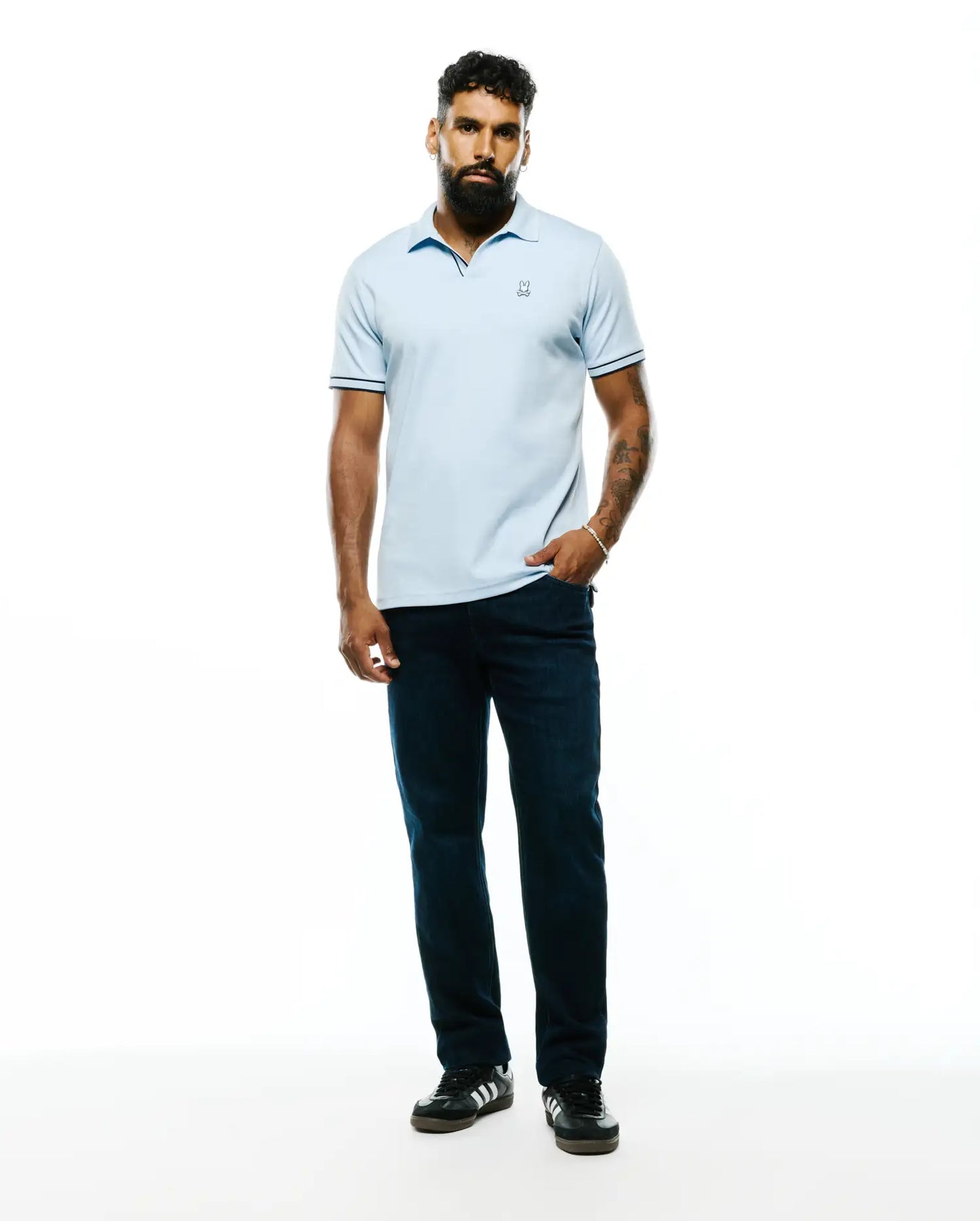 MENS NASSER PIMA JOHNNY POLO - MT0100301