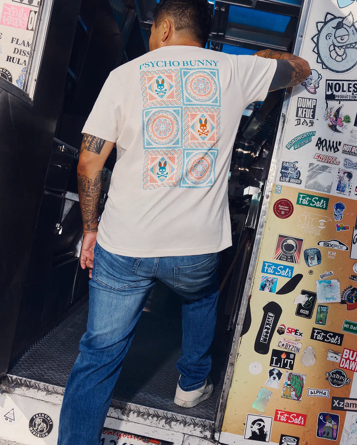 MENS FRANK BACK GRAPHIC TEE - MT0200293