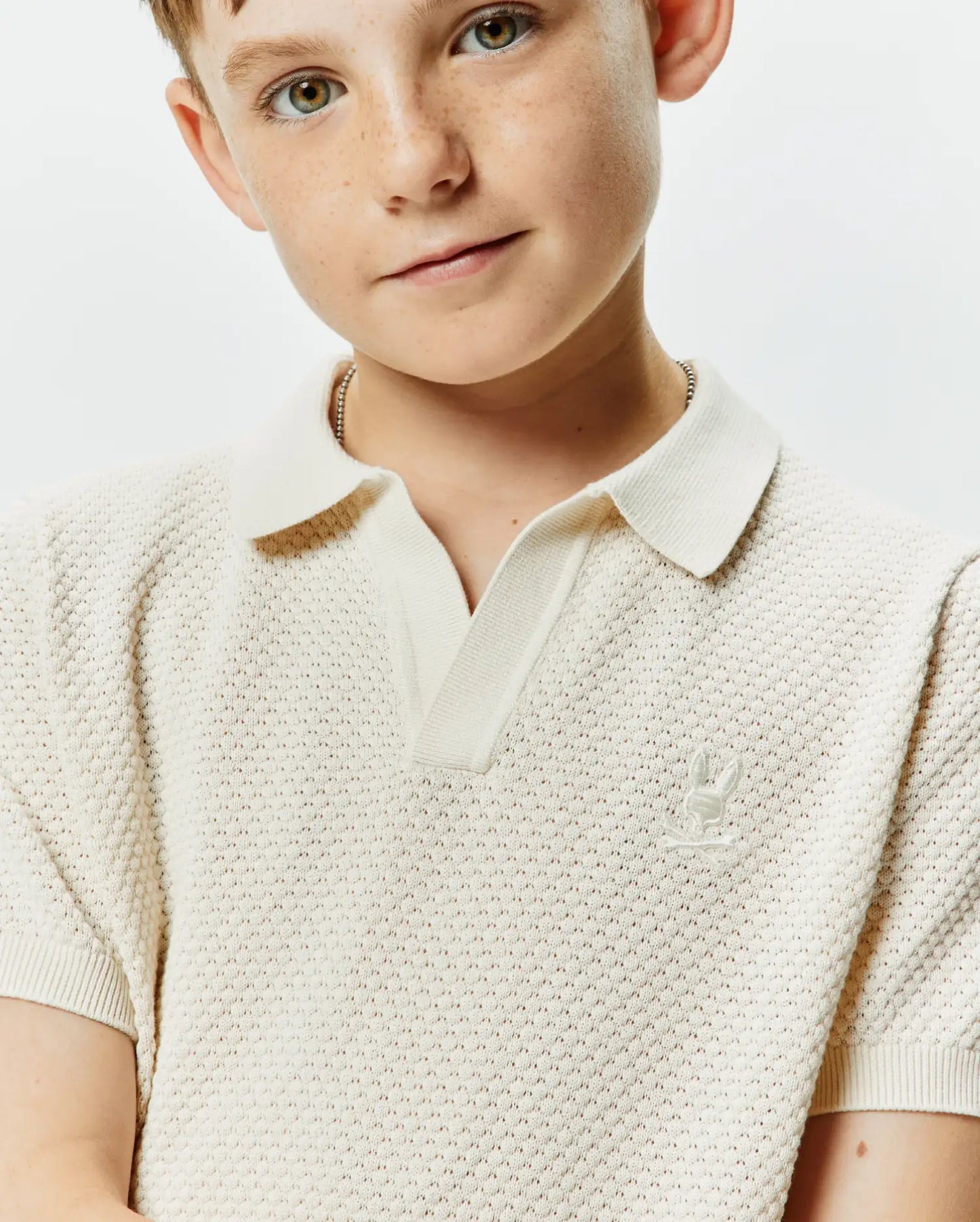 KIDS DEVON KNIT POLO - KT0100093