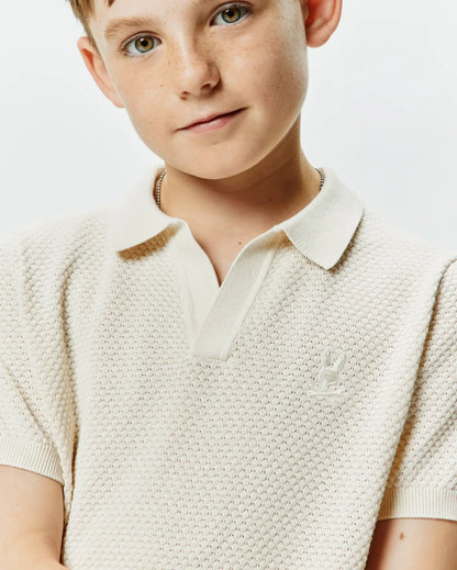 KIDS DEVON KNIT POLO - KT0100093
