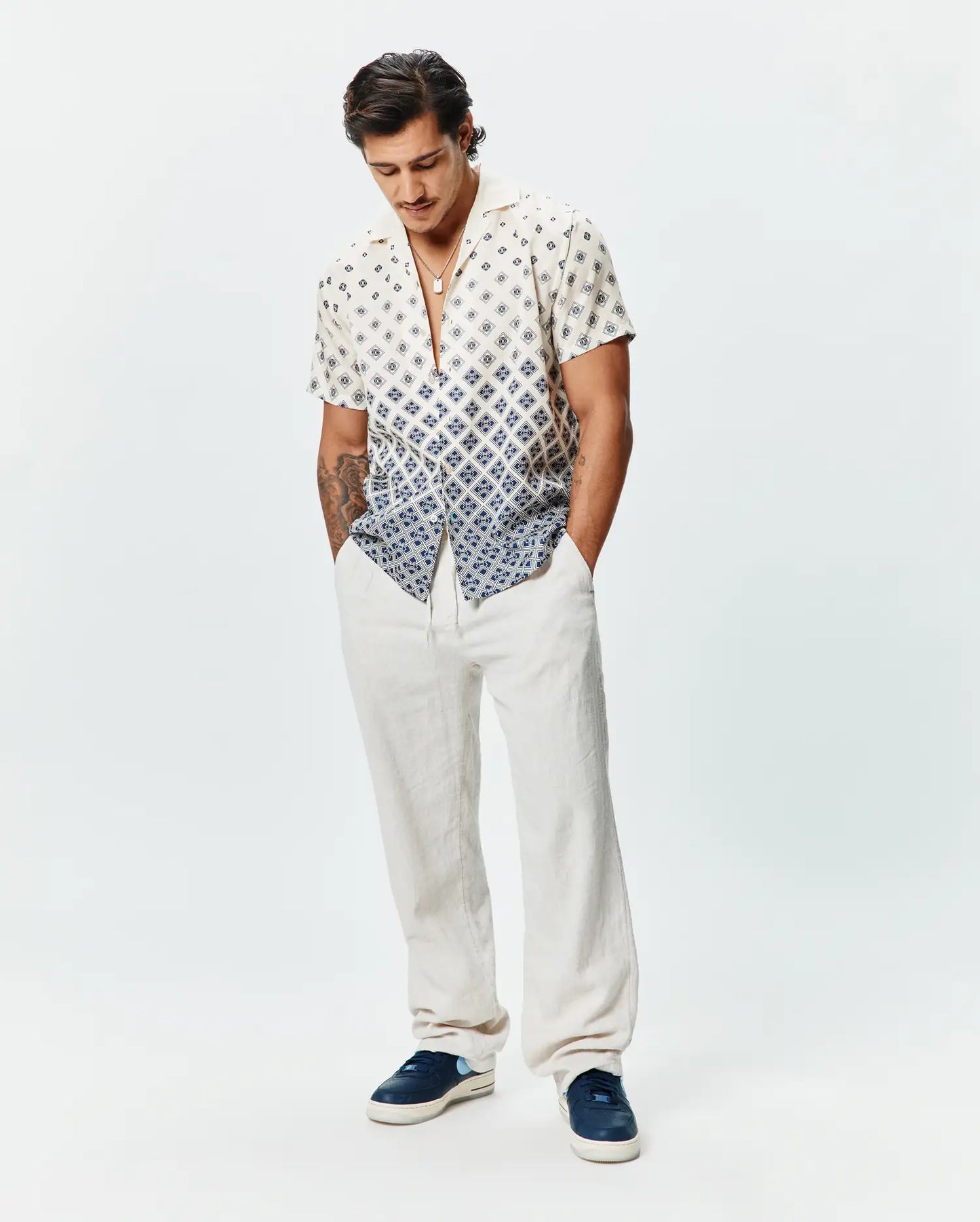 MENS TOBIAS TENCEL SHIRT - MT0300126