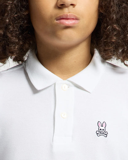 KIDS CLASSIC PIQUE POLO SHIRT - B0K001CRPC