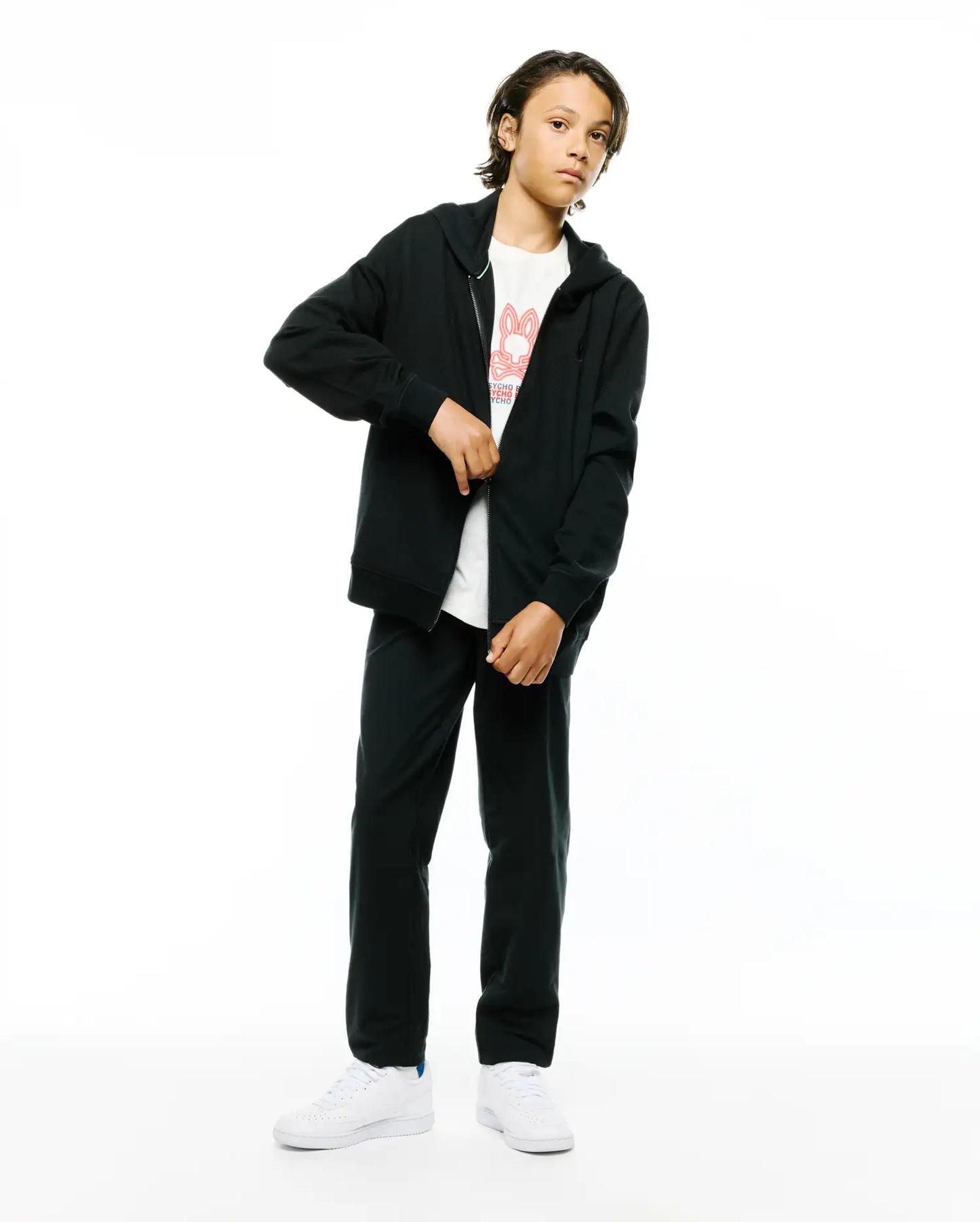 KIDS MARC FULL-ZIP HOODIE - KT0500082
