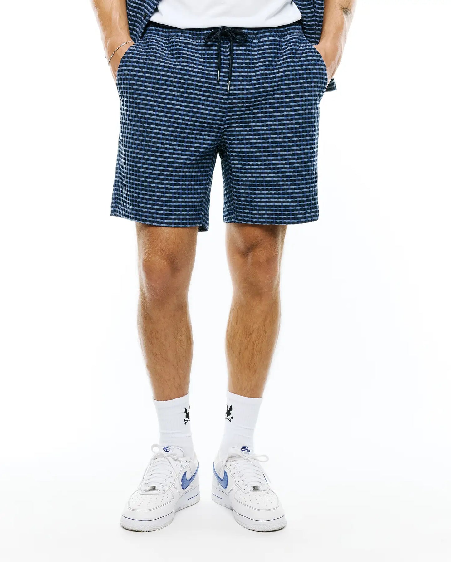 MENS ERIK RAISED CHECK SHORT 7" - MB0700035