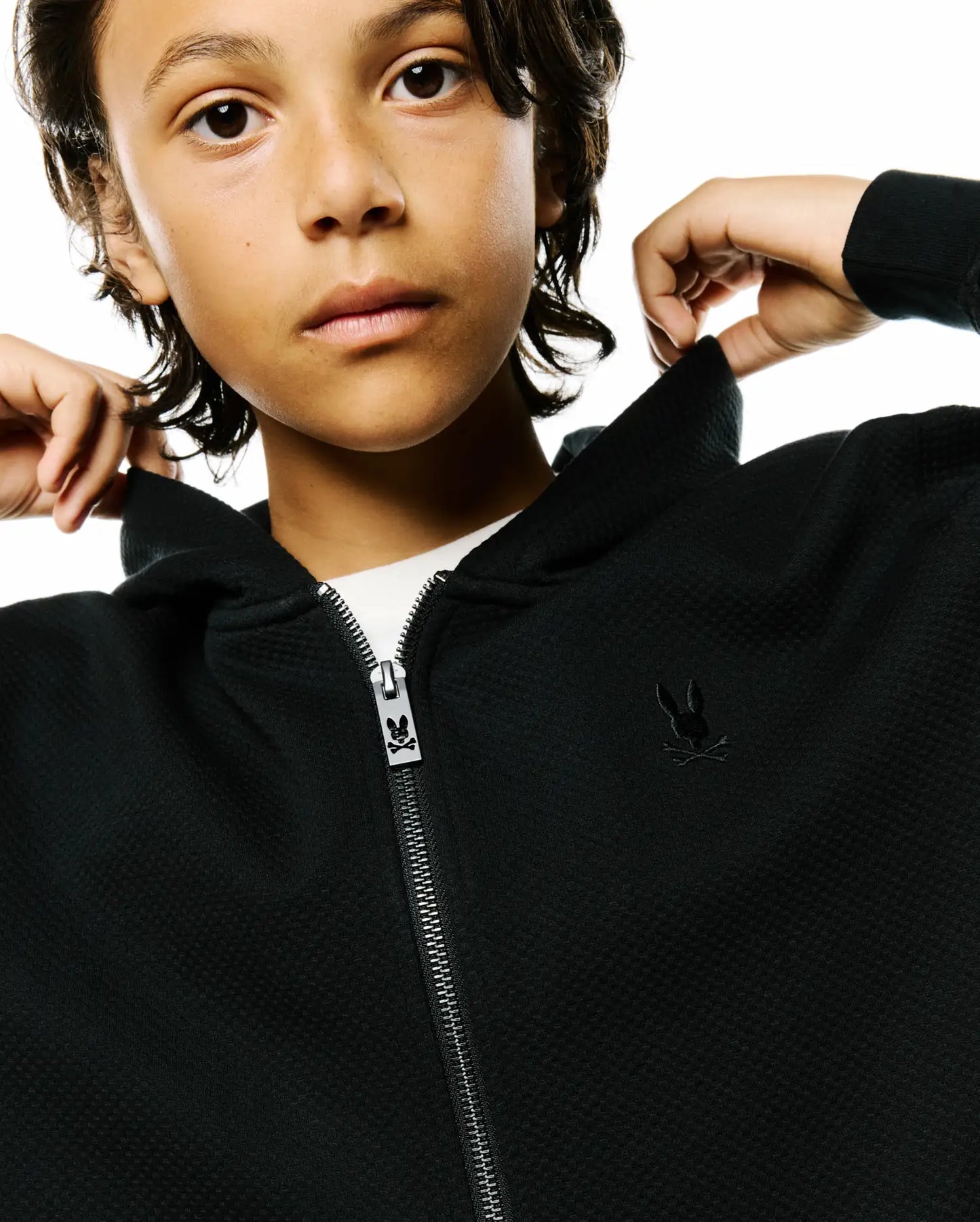 KIDS MARC FULL-ZIP HOODIE - KT0500082