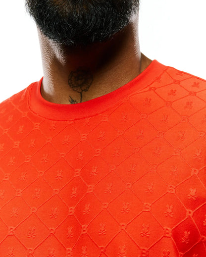 MENS GARRY JACQUARD OVERSIZED-FIT TEE - MT0200633