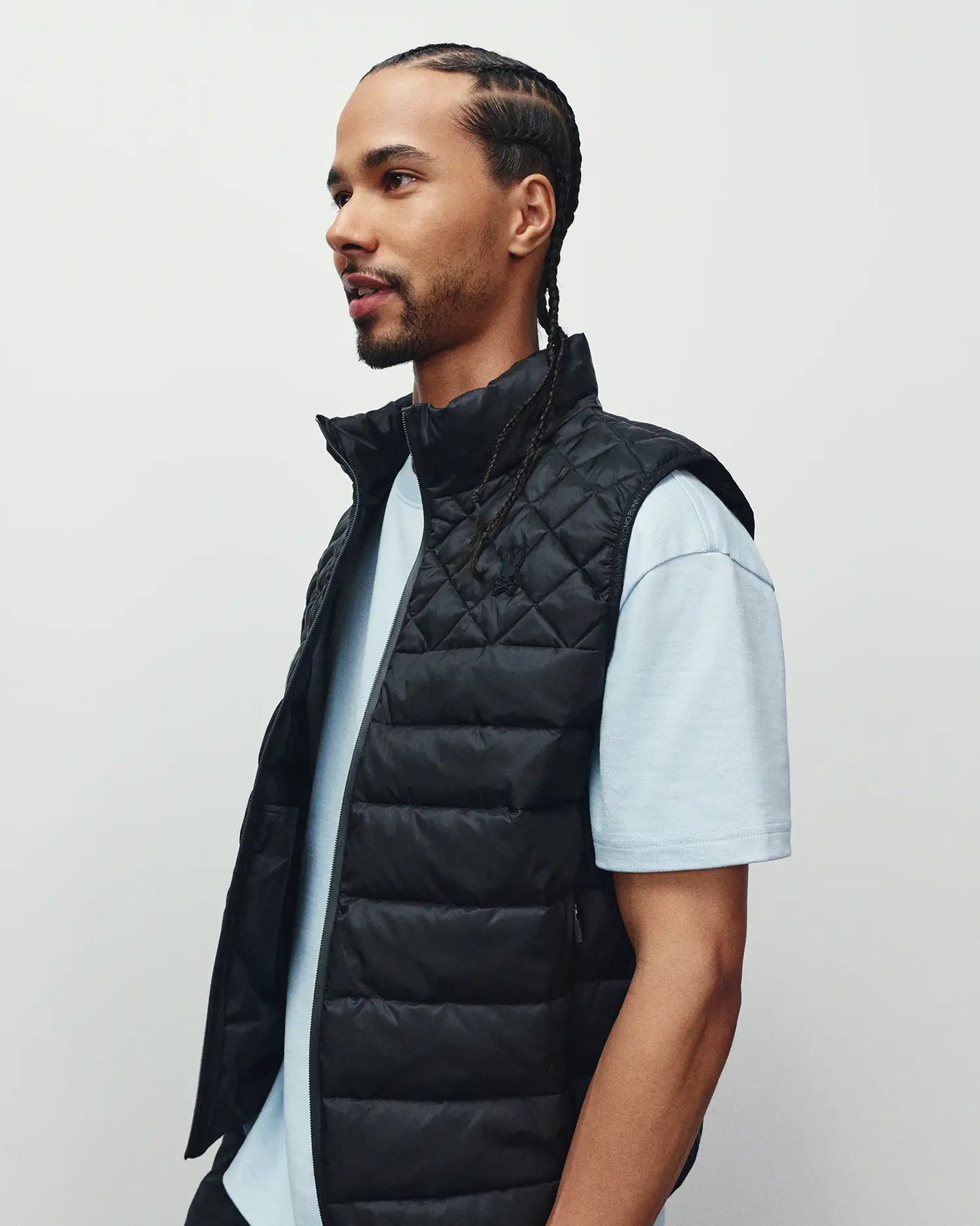 MENS EMERIK QUILTED PUFFER VEST - MO1100063