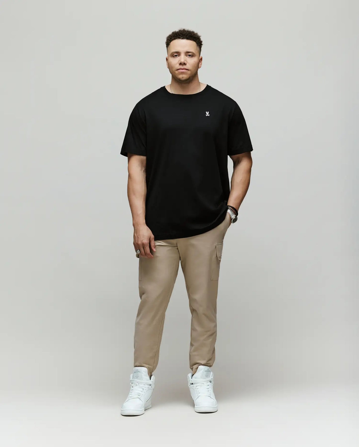 MENS BIG AND TALL CLASSIC CREW NECK TEE - B9U014CRPC