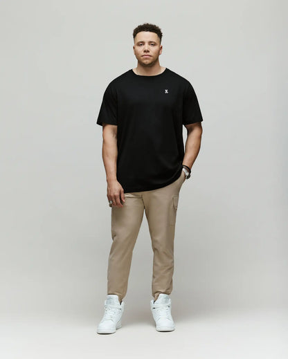 MENS BIG AND TALL CLASSIC CREW NECK TEE - B9U014CRPC