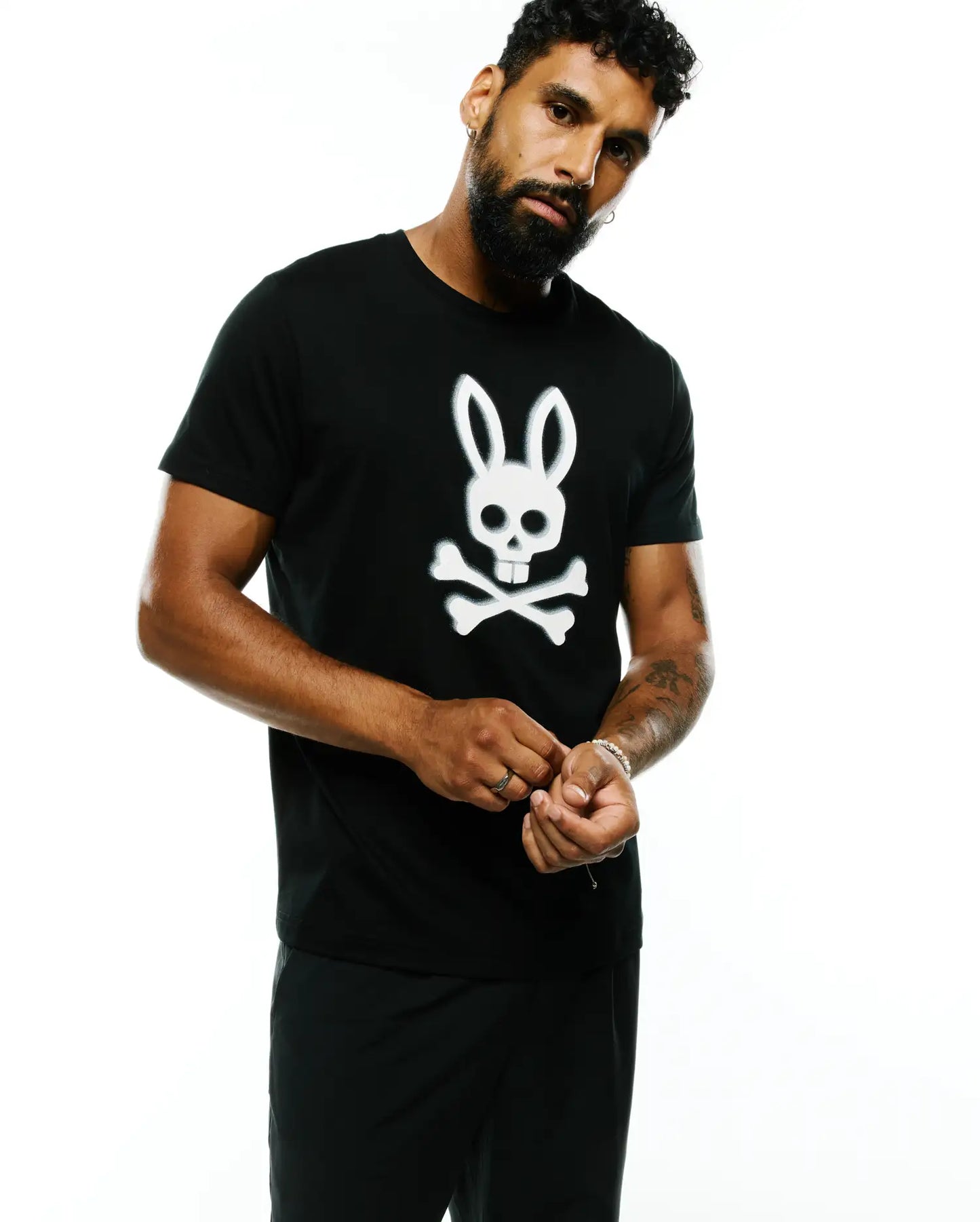 MENS EMMANUEL PIMA COTTON GRAPHIC TEE - MT0200353