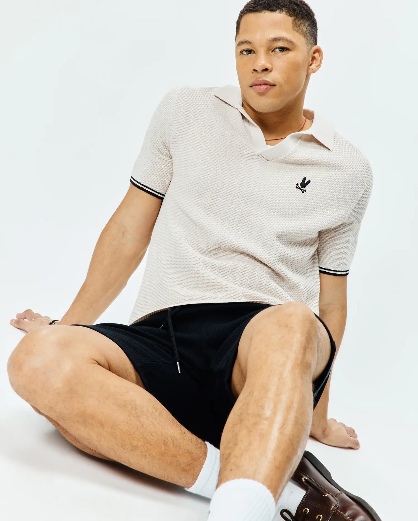 MENS SELBY KNIT POLO - MT0100265