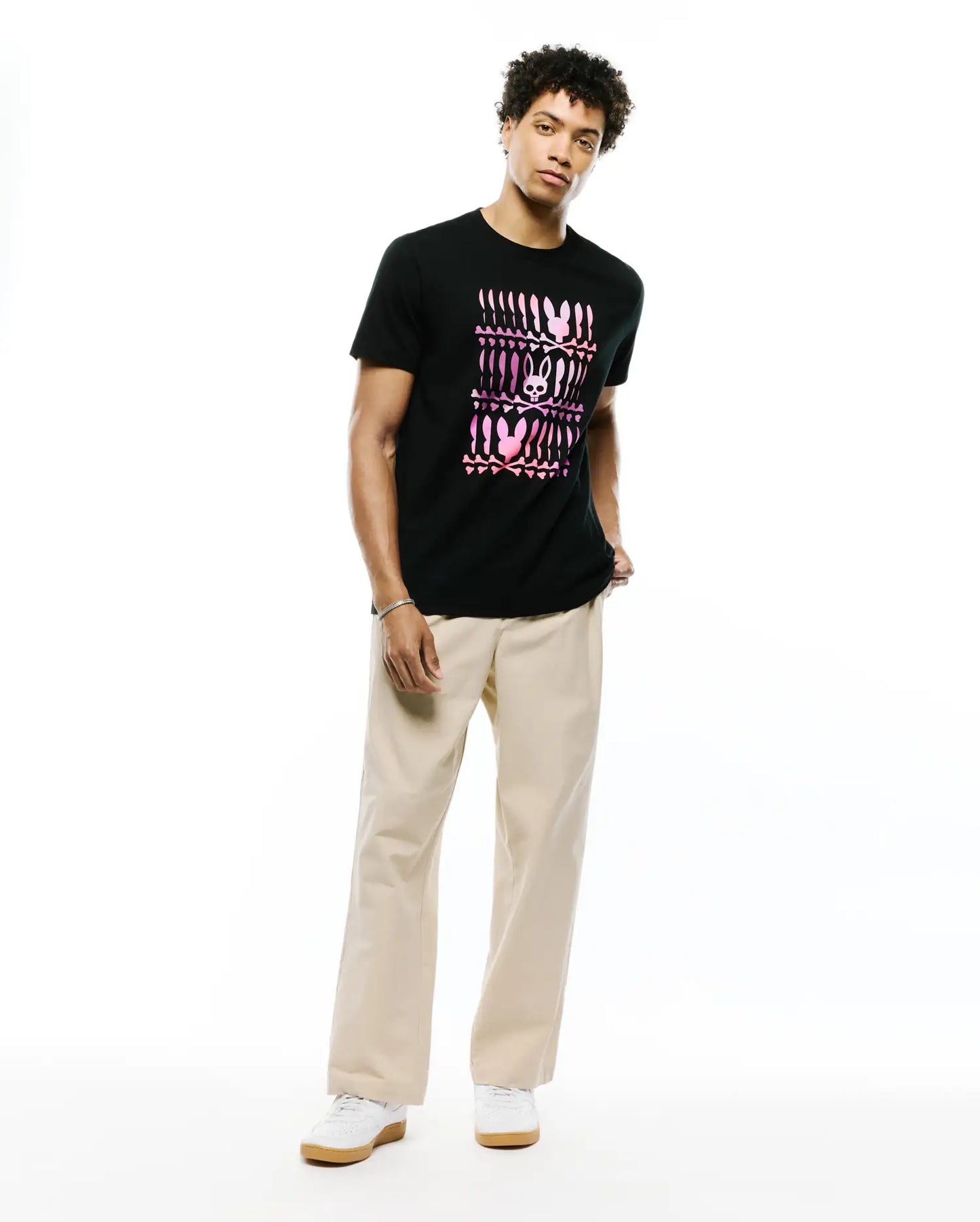 MENS LEWIS PIMA COTTON GRAPHIC TEE - MT0200408