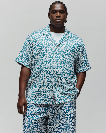 MENS BIG AND TALL JOSH JACQUARD SHIRT - BT0300004