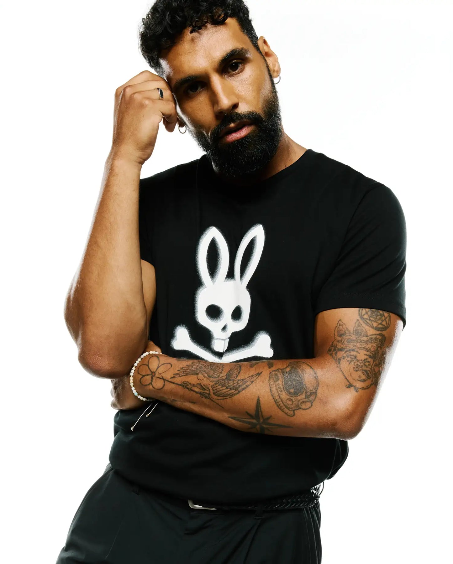 MENS EMMANUEL PIMA COTTON GRAPHIC TEE - MT0200353