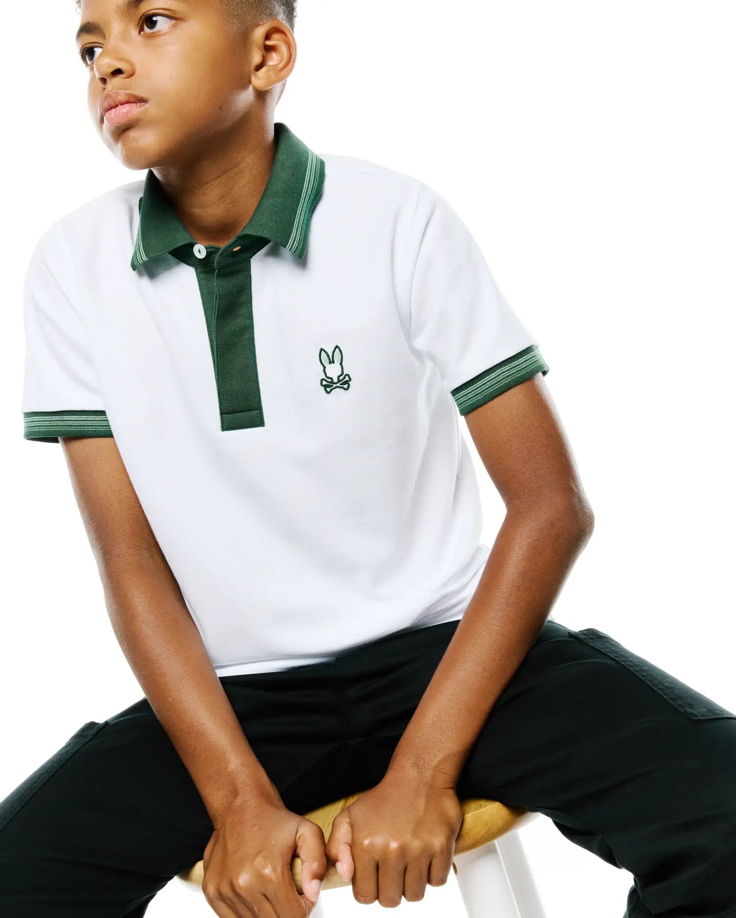 KIDS JAYDON PIQUE POLO - KT0100115