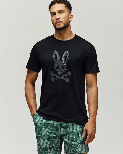 MENS SERGE EMBROIDERED BUNNY GRAPHIC TEE - MT0200405