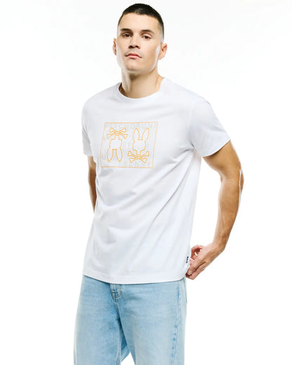 MENS GOLD COAST PIMA COTTON GRAPHIC TEE - MT0200620