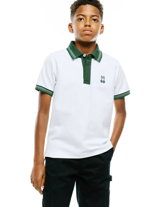 KIDS JAYDON PIQUE POLO - KT0100115