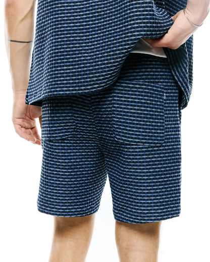 MENS ERIK RAISED CHECK SHORT 7" - MB0700035
