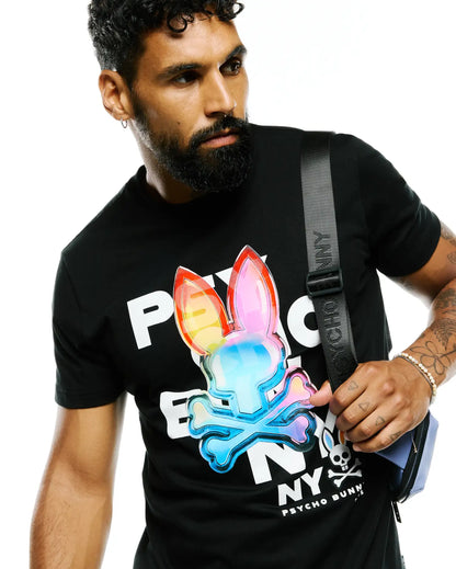 MENS KENJI PIMA COTTON GRAPHIC TEE - MT0200415