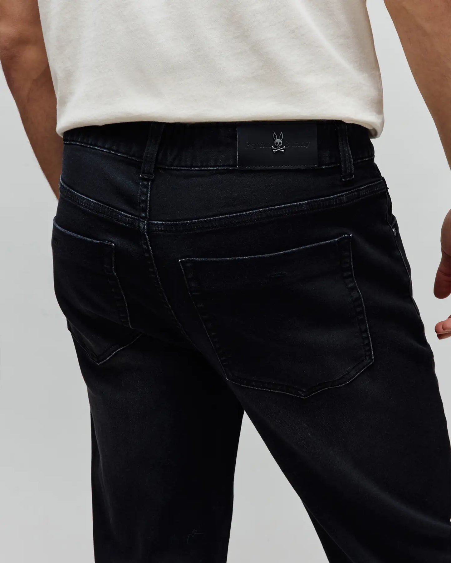 MENS ACE KNIT STRAIGHT LEG DENIM PANT 32 L - MB0600035