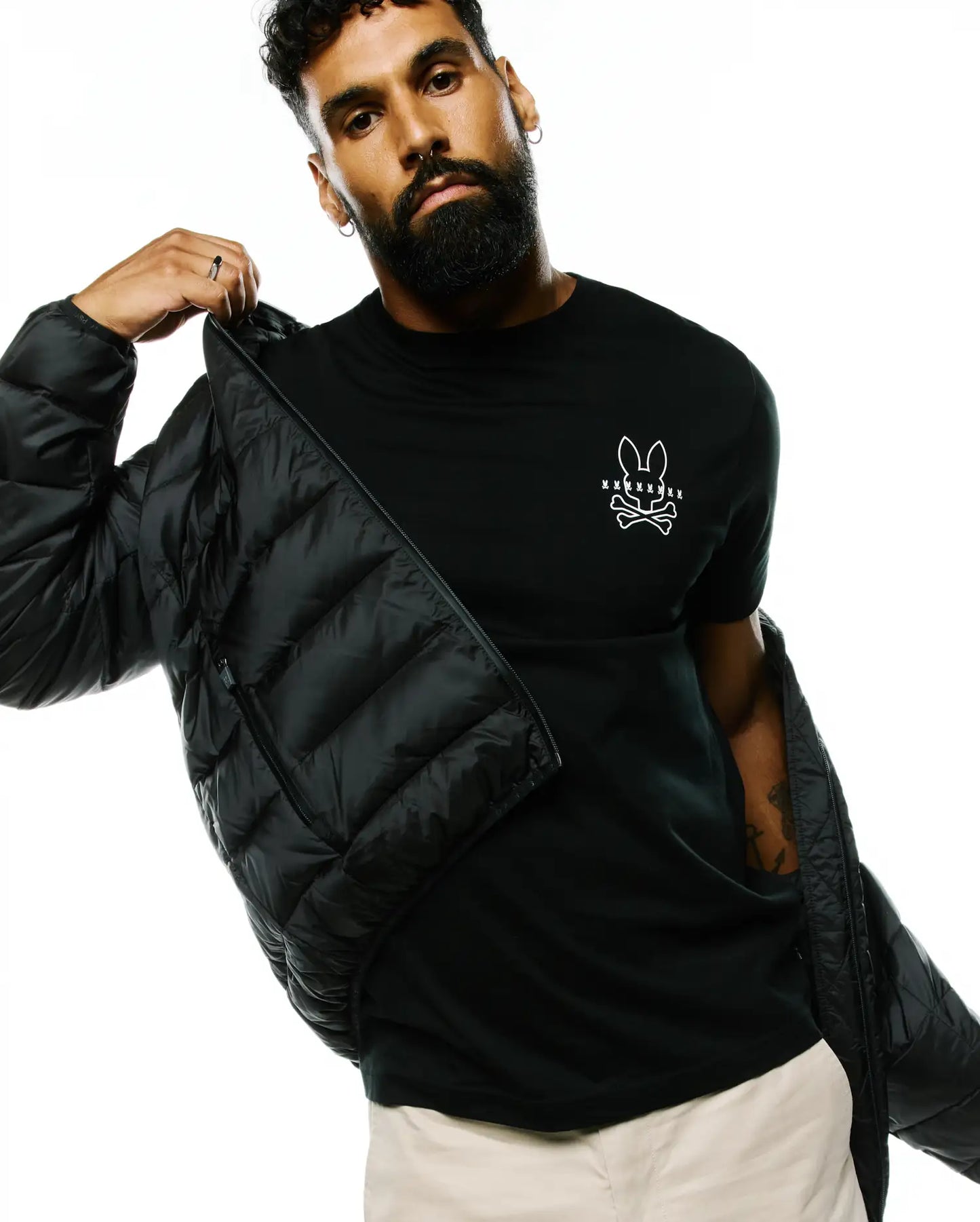 MENS EMERIK HOODED PUFFER JACKET - MO1100062