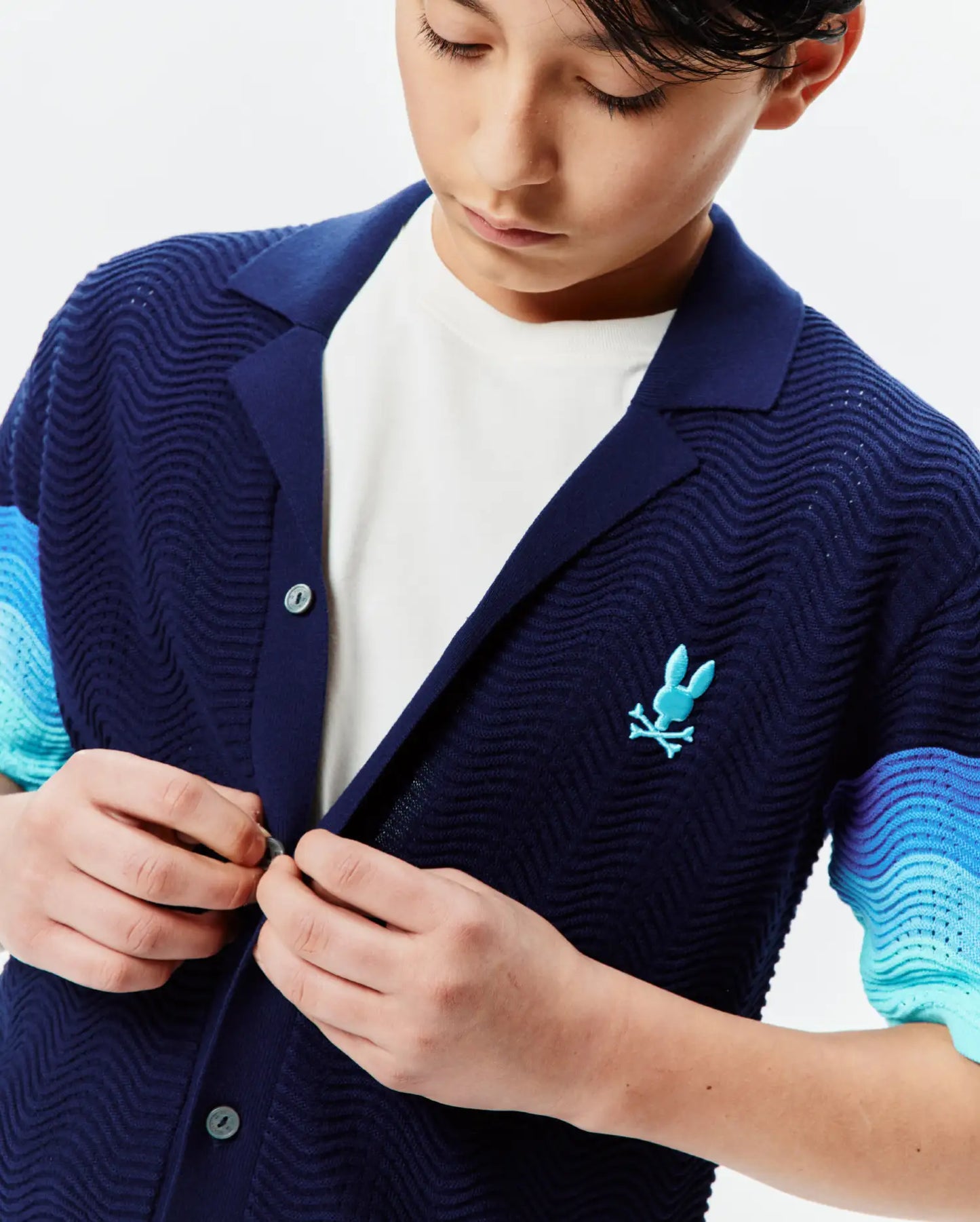 KIDS HOLDEN OVERSIZED KNIT SHIRT - KT0300020