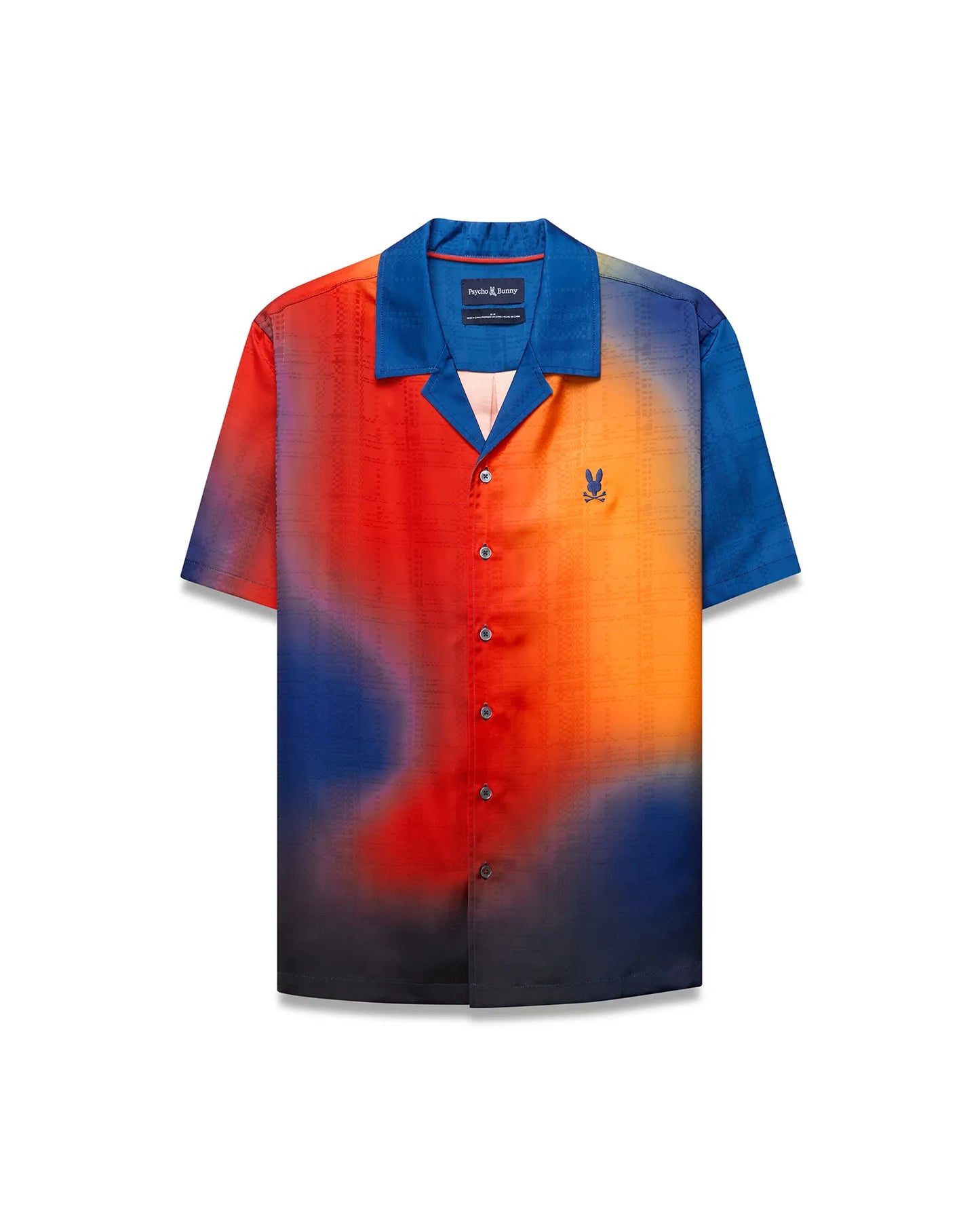 MENS ZANDER JACQUARD CAMP SHIRT - MT0300188