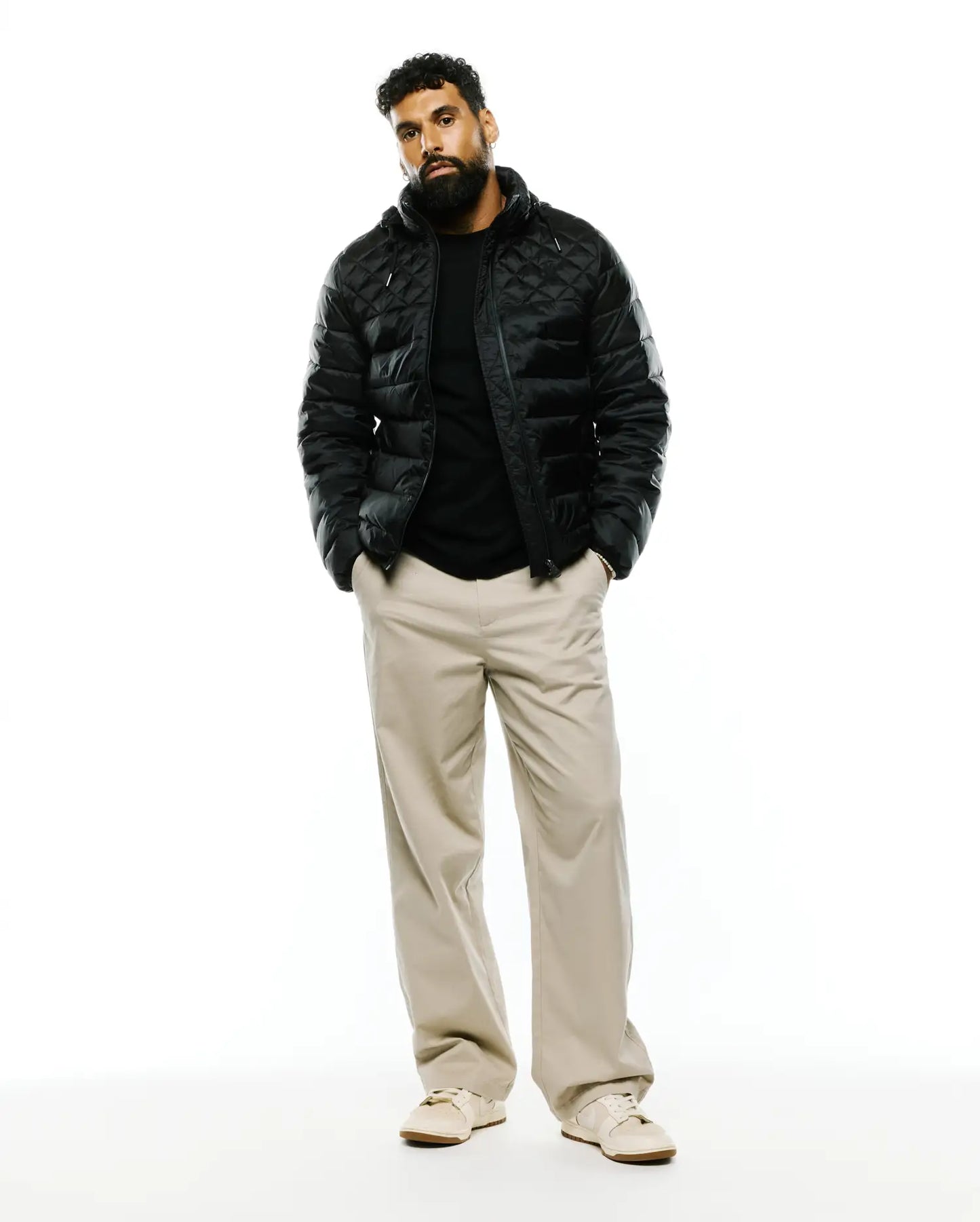 MENS EMERIK HOODED PUFFER JACKET - MO1100062