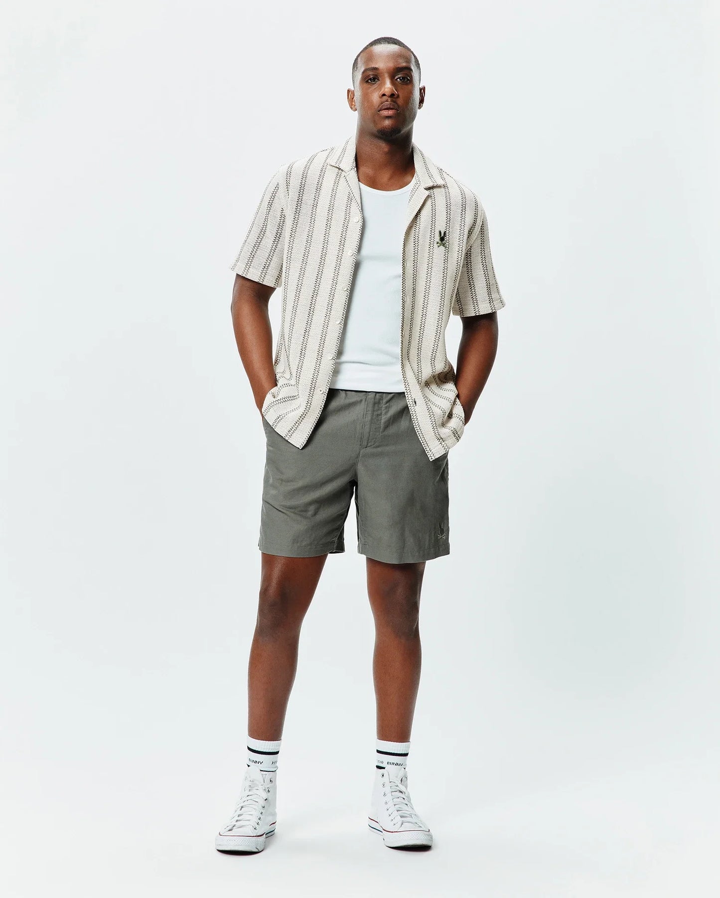 MENS TATUM CROCHET SHIRT - MT0300219