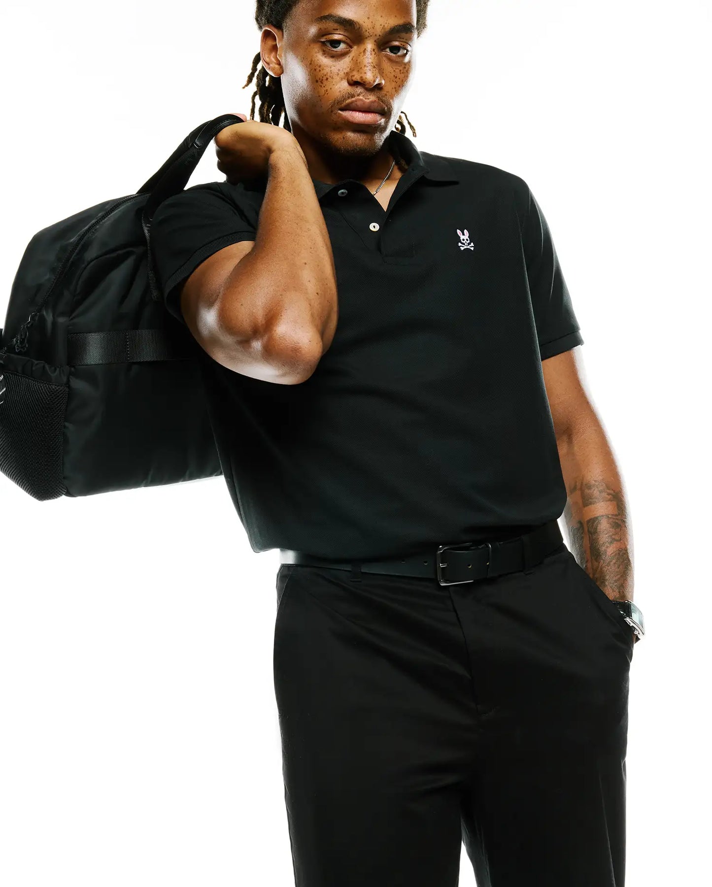 MENS CLASSIC PIQUE POLO SHIRT - B6K001ARPC