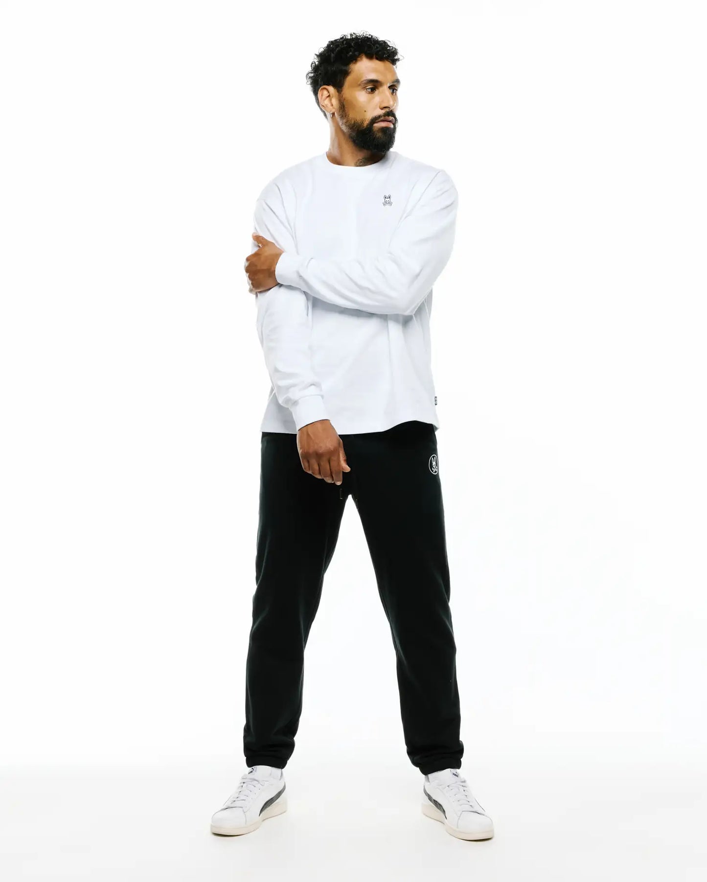 MENS NORMAN LONG SLEEVE OVERSIZED FIT TEE - MT0200374