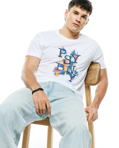 MENS WES PIMA COTTON GRAPHIC TEE - MT0200397