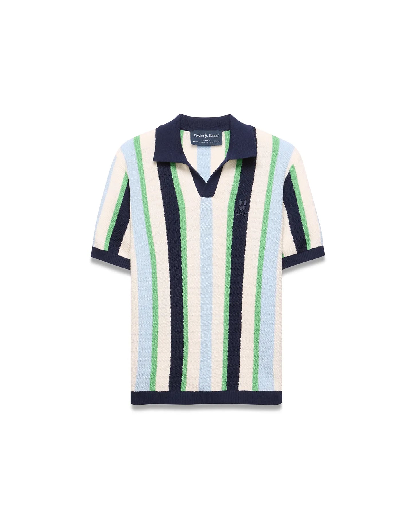 KIDS WREN STRIPE KNIT POLO - KT0100142