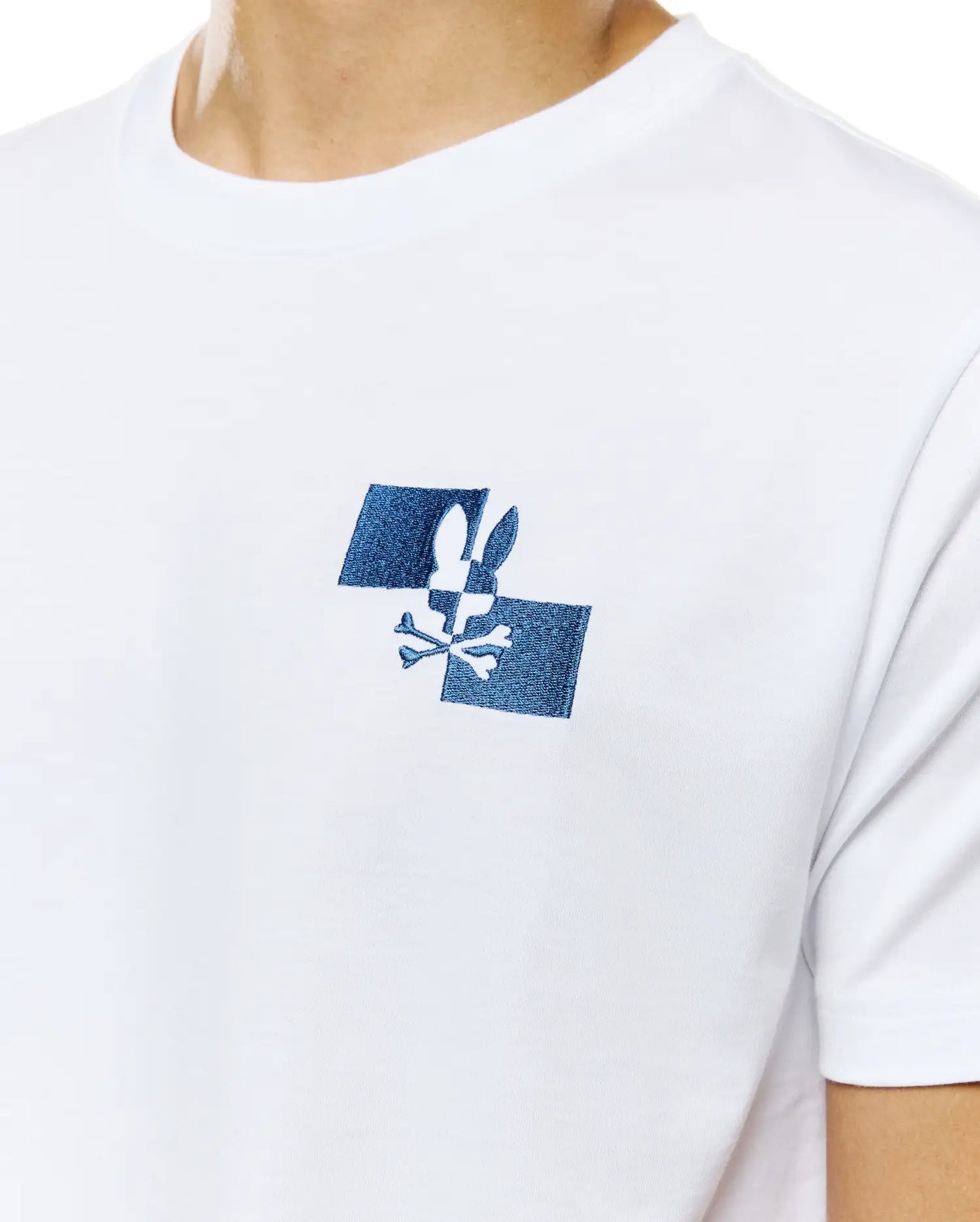 MENS KNIGHT PIMA COTTON BACK GRAPHIC TEE - MT0200386
