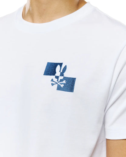 MENS KNIGHT PIMA COTTON BACK GRAPHIC TEE - MT0200386