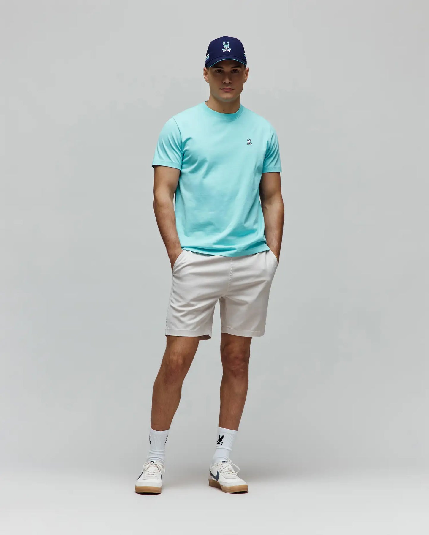 MENS CLASSIC CREW NECK TEE - B6U014F200