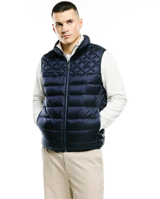 MENS EMERIK QUILTED PUFFER VEST - MO1100063