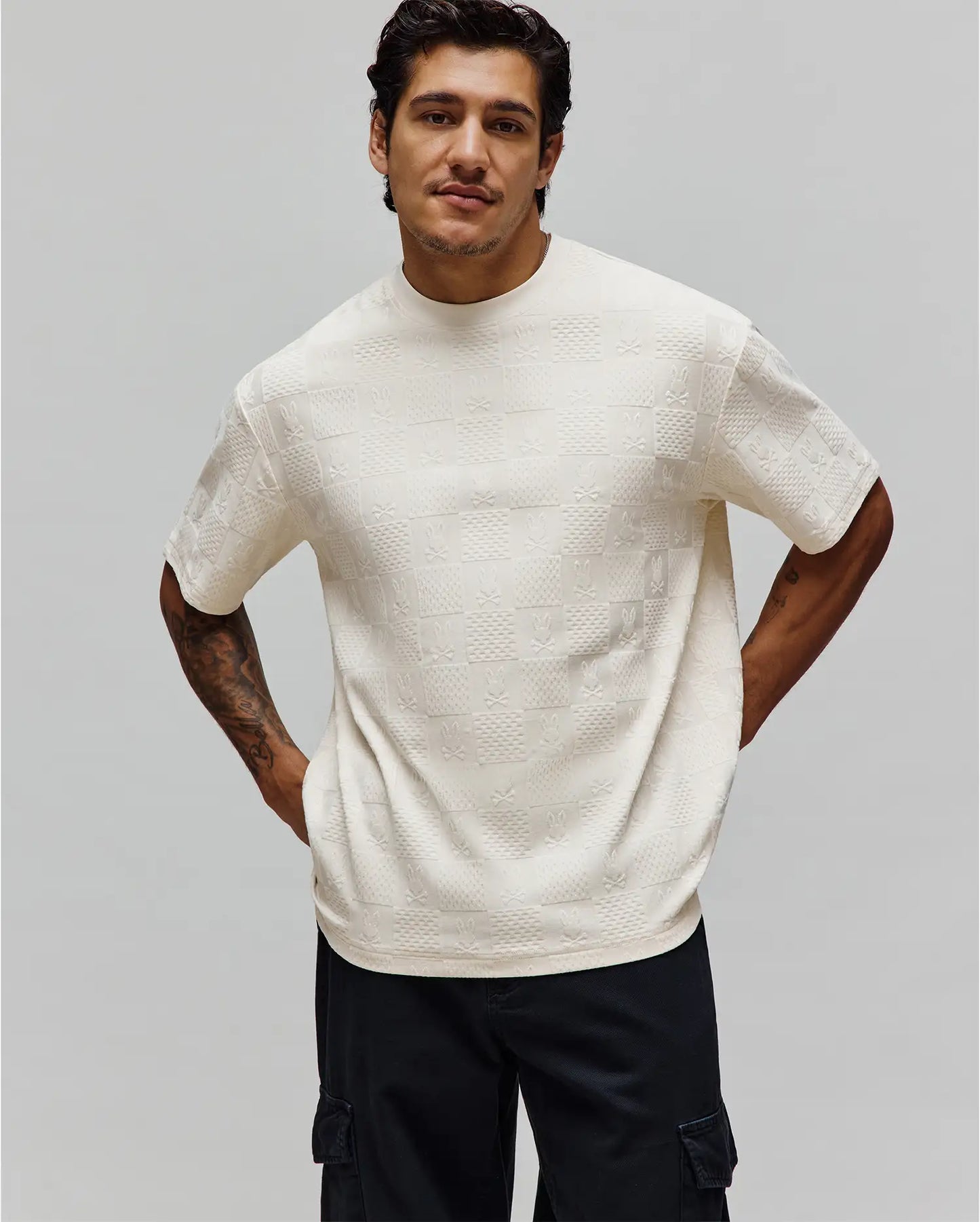 MENS DUSTIN OVERSIZED TEE - MT0200203