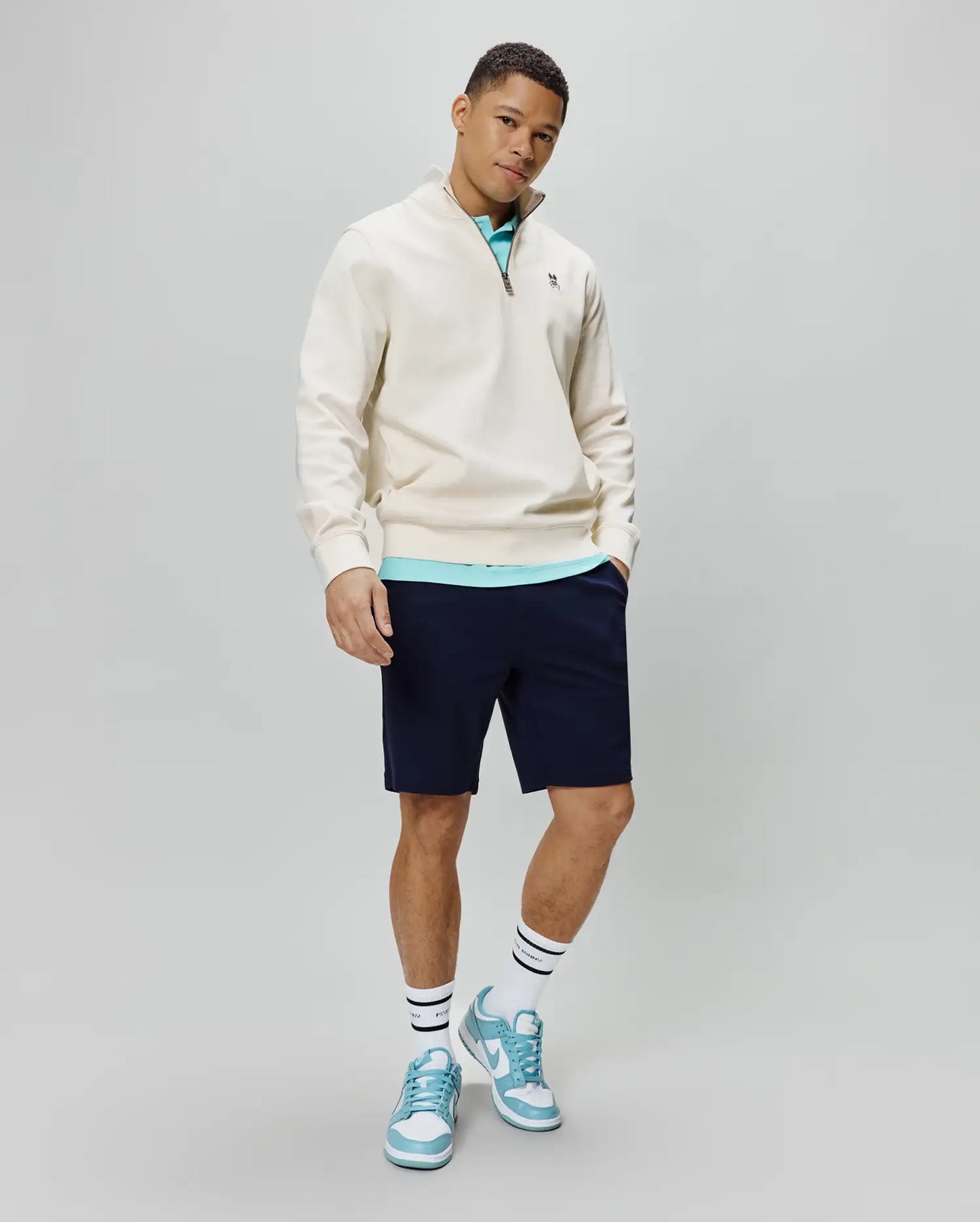 MENS MAXTON WAFFLE 1/4 ZIP - MT0500253