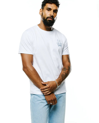 MENS PIERS PIMA COTTON BACK GRAPHIC TEE - MT0200366