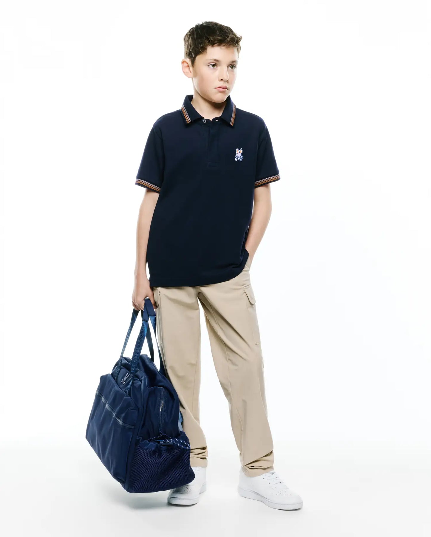 KIDS JAYDON PIQUE POLO - KT0100115