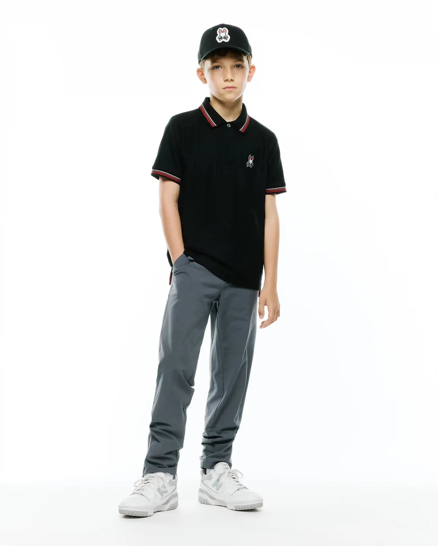 KIDS JAYDON PIQUE POLO - KT0100115
