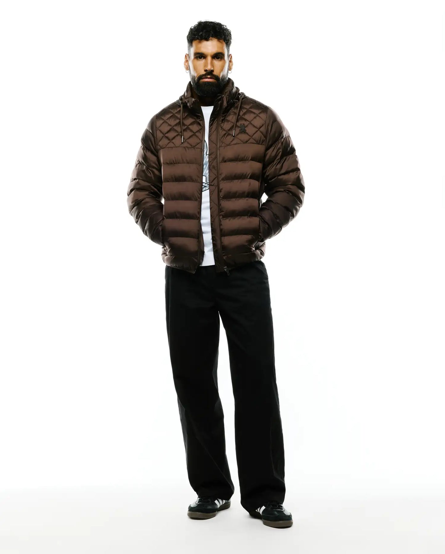 MENS EMERIK HOODED PUFFER JACKET - MO1100062