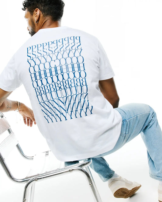 MENS PIERS PIMA COTTON BACK GRAPHIC TEE - MT0200366