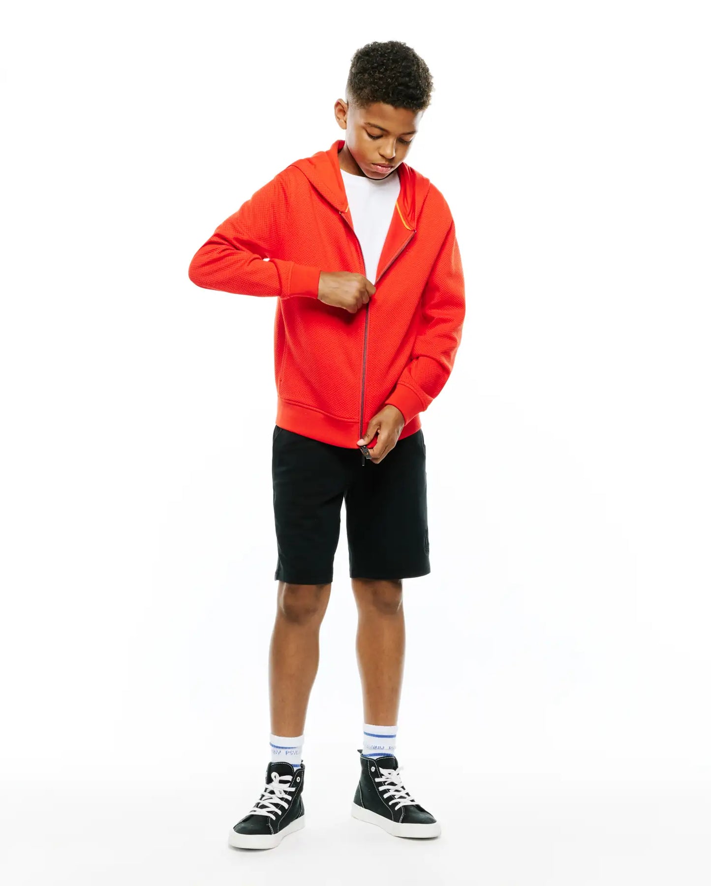 KIDS MARC FULL-ZIP HOODIE - KT0500082