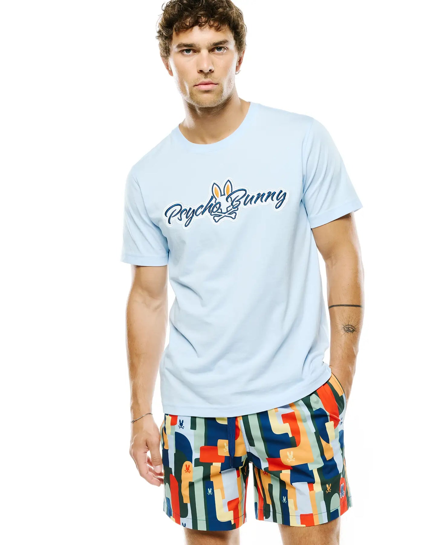 MENS JAYDON PIMA COTTON LOGO TEE - MT0200367