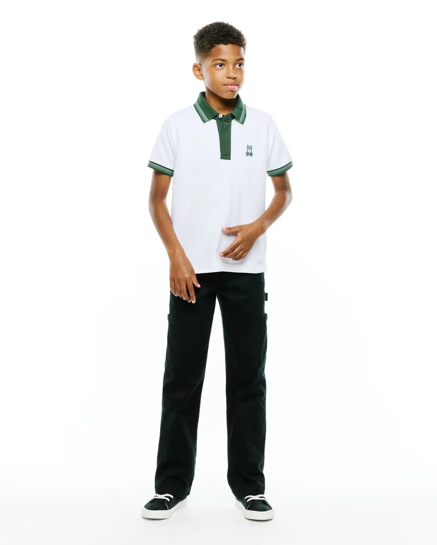 KIDS JAYDON PIQUE POLO - KT0100115